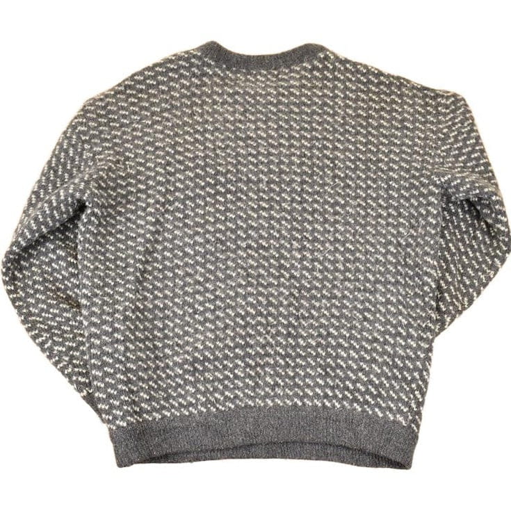 Vintage 1990s Roots Wool Knit Crewneck Sweater Men's L from propervintagecanada