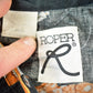 Vintage 1990s Roper Western Button Up AOP Saddle Print Shirt Men's L from propervintagecanada