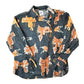 Vintage 1990s Roper Western Button Up AOP Saddle Print Shirt Men's L from propervintagecanada
