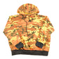 Vintage 1990s Rothco Orange Camo Hoodie Sweatshirt Mens L from propervintagecanada