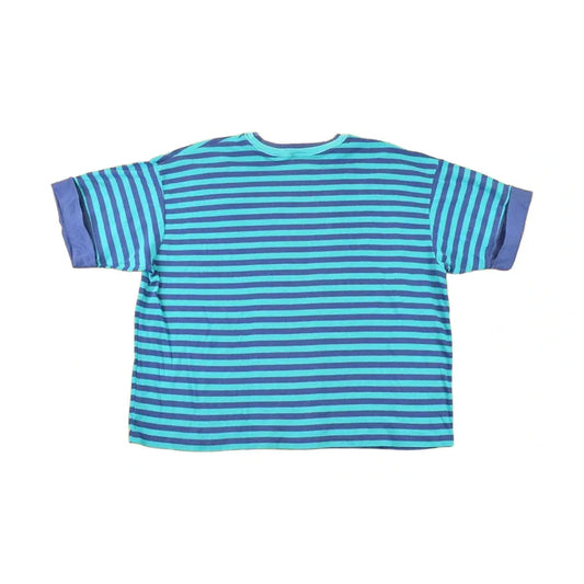 Vintage 1990s Royal Design Souvenir Striped T-Shirt Women's XL / Destination Shirt / 90s Single Stitch Graphic Tee / Made in USA from propervintagecanada