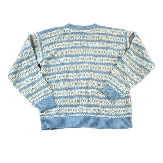 Vintage 1990s Royal Robbins Knit Abstract Pattern Crewneck Sweater Men's Small from propervintagecanada