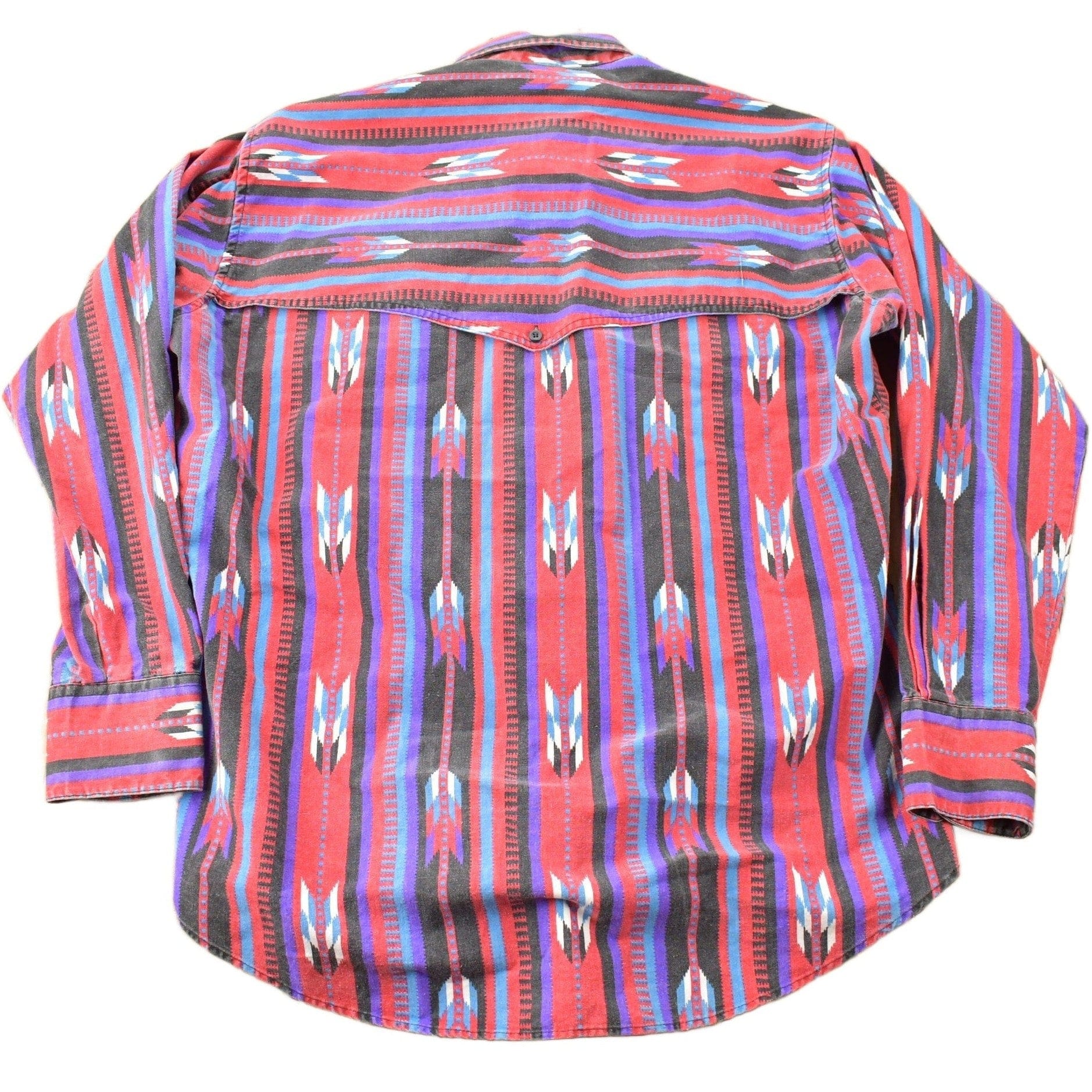 Vintage 1990s Ruddock Bros South Western Cowboy Style Button Up Shirt Men's XL from propervintagecanada