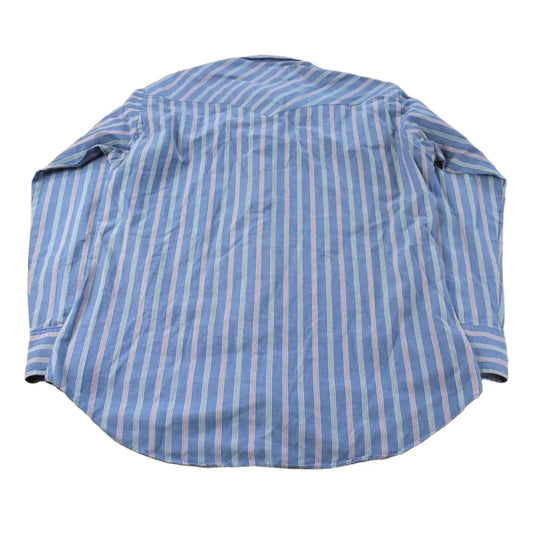 Vintage 1990s Ruddock Western Plaid Flannel Pearl Snap Shirt Men's L from propervintagecanada