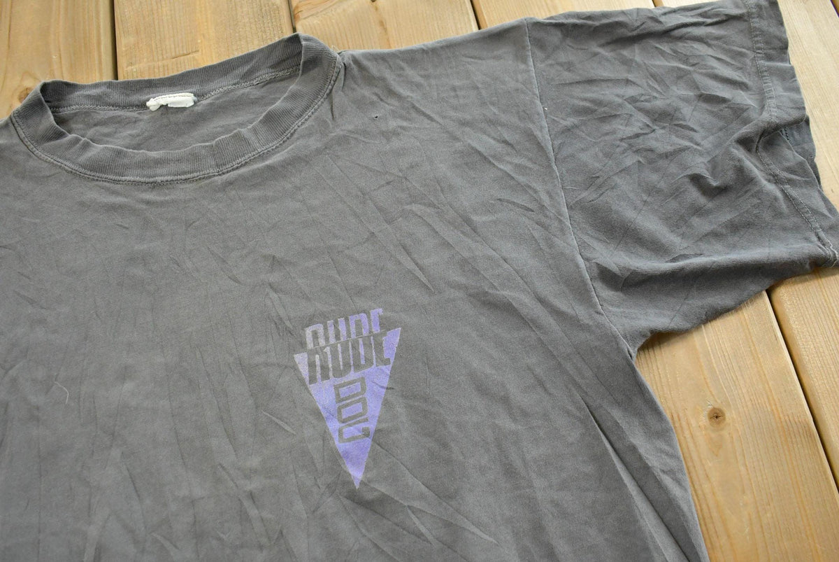 Vintage 1990s Rude Dog Hot Dog Surf Team T-Shirt Men's L from propervintagecanada