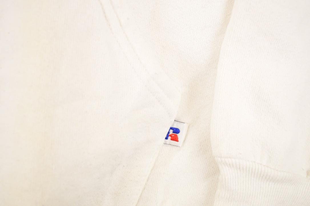 Vintage 1990s Russell Athletic Blank Hoodie Sweatshirt Men's M from propervintagecanada