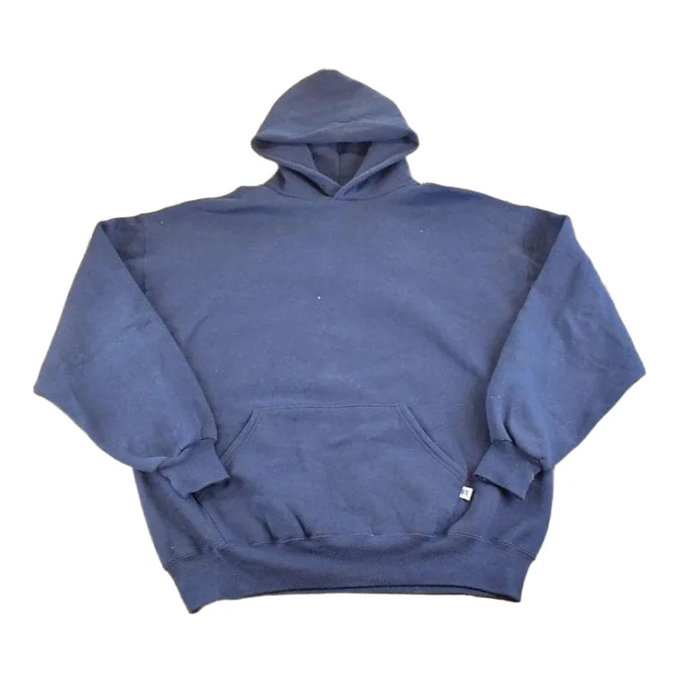 Vintage 1990s Russell Athletic Blank Hoodie Sweatshirt Mens XL from propervintagecanada