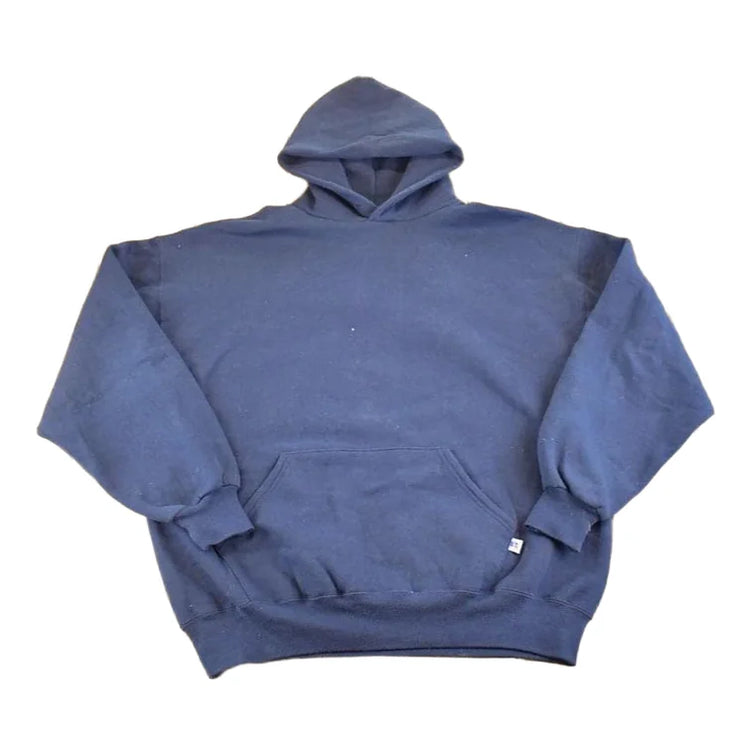 Vintage 1990s Russell Athletic Blank Hoodie Sweatshirt Mens XL from propervintagecanada