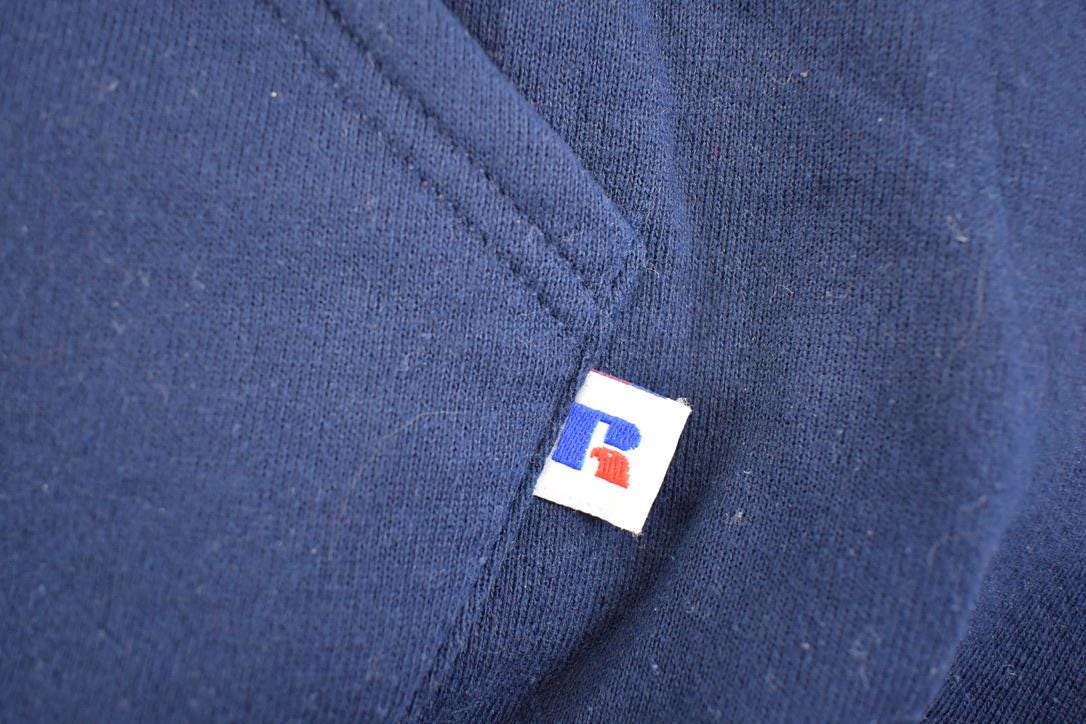Vintage 1990s Russell Athletic Blank Hoodie Sweatshirt Mens XL from propervintagecanada