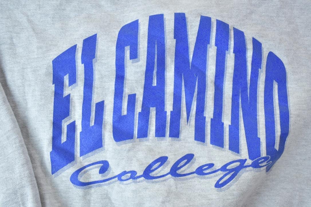 Vintage 1990s Russell Athletic El Camino College Collegiate Crewneck Men's XL from propervintagecanada