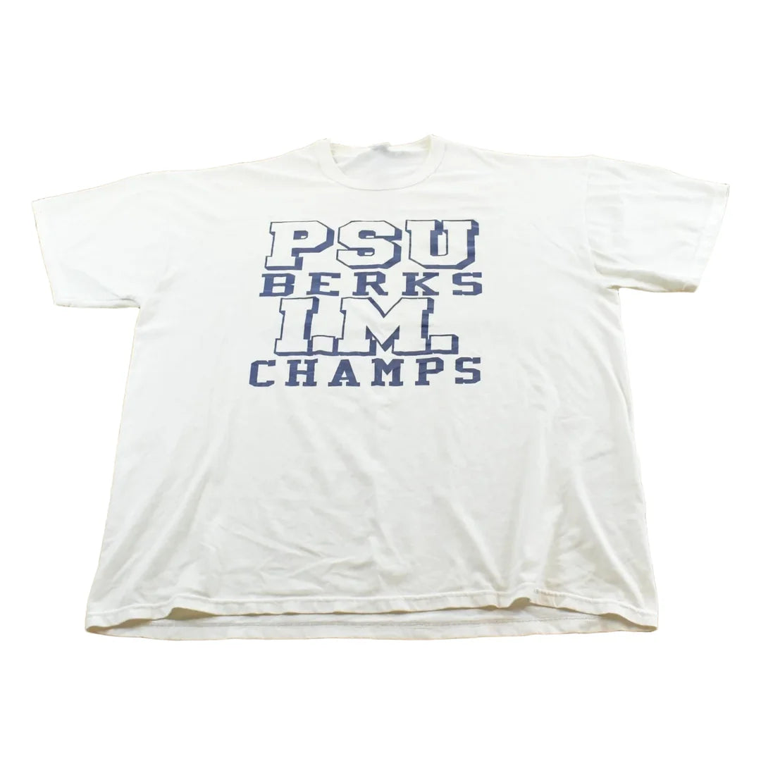 Vintage 1990s Russell Athletic Penn State University Intramural Champs Collegiate T-Shirt Men's XL from propervintagecanada