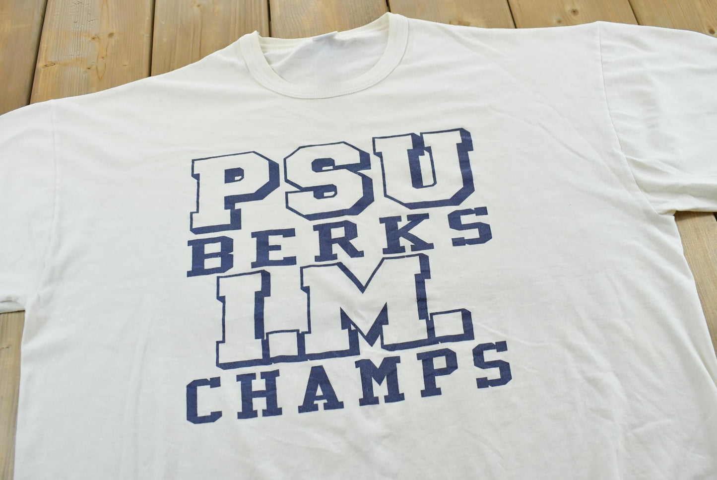 Vintage 1990s Russell Athletic Penn State University Intramural Champs Collegiate T-Shirt Men's XL from propervintagecanada