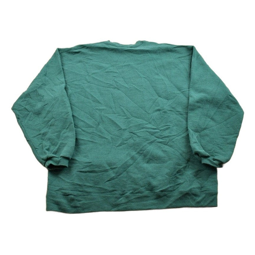 Vintage 1990s Russell Athletics Blank Green Crewneck Sweatshirt Men's Medium from propervintagecanada