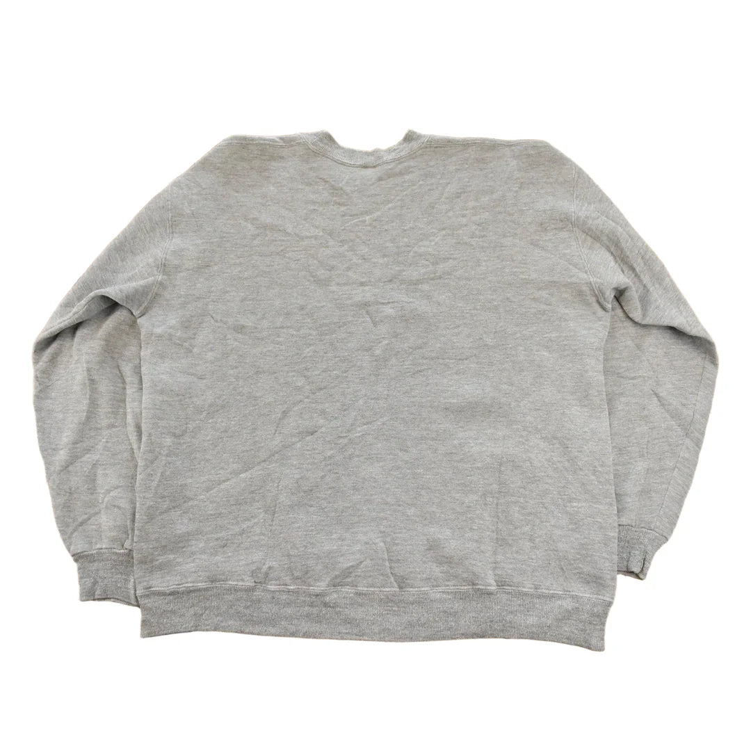 Vintage 1990s Russell Athletics Blank Heather Gray Crewneck Sweatshirt Men's L / 90s Streetwear / Made In USA / Athleisure / Basics from propervintagecanada