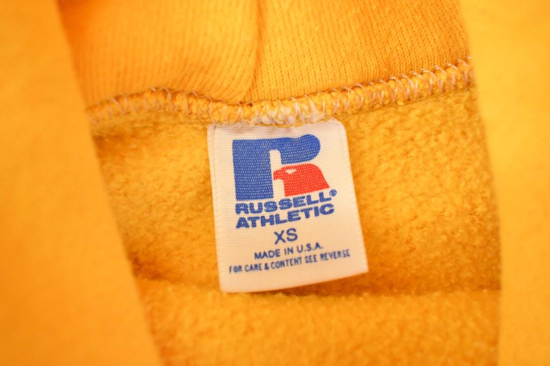 Vintage 1990s Russell Athletics Blank Hoodie Sweatshirt Mens XS from propervintagecanada