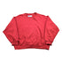 Vintage 1990s Russell Athletics Blank Red Crewneck Sweatshirt Men&