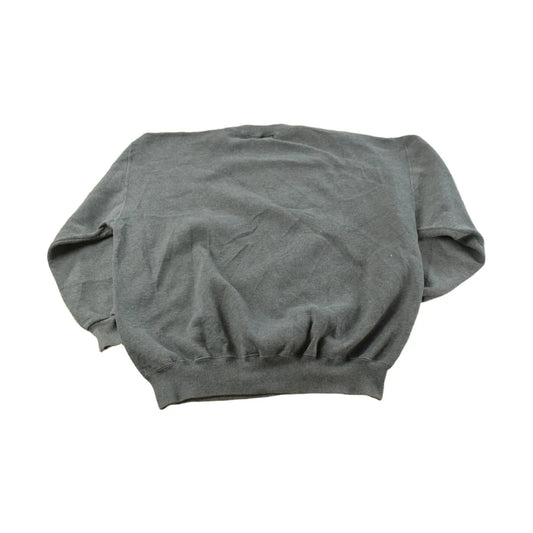 Vintage 1990s Russell Athletics Dark Gray Blank Crewneck Sweatshirt Men's XL from propervintagecanada