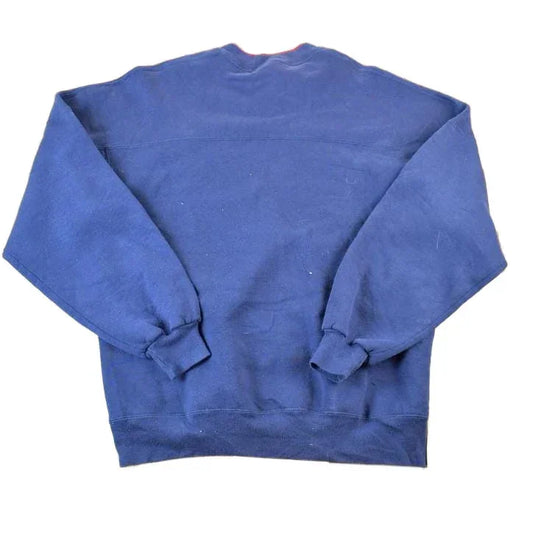 Vintage 1990s Russell Athletics Double Collar Blank Crewneck Sweatshirt Men's XL from propervintagecanada