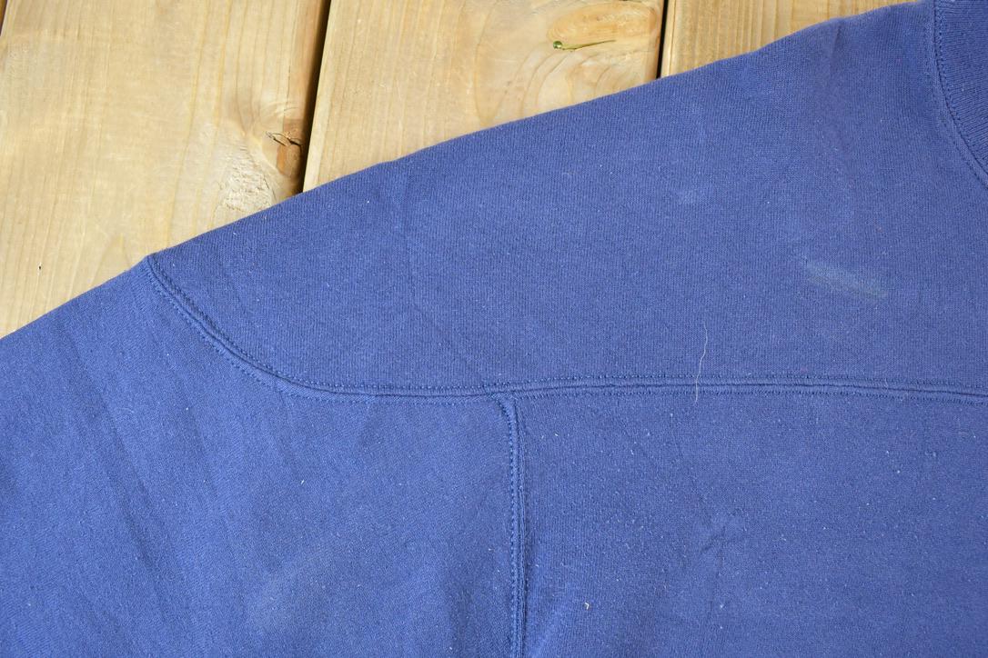 Vintage 1990s Russell Athletics Double Collar Blank Crewneck Sweatshirt Men's XL from propervintagecanada