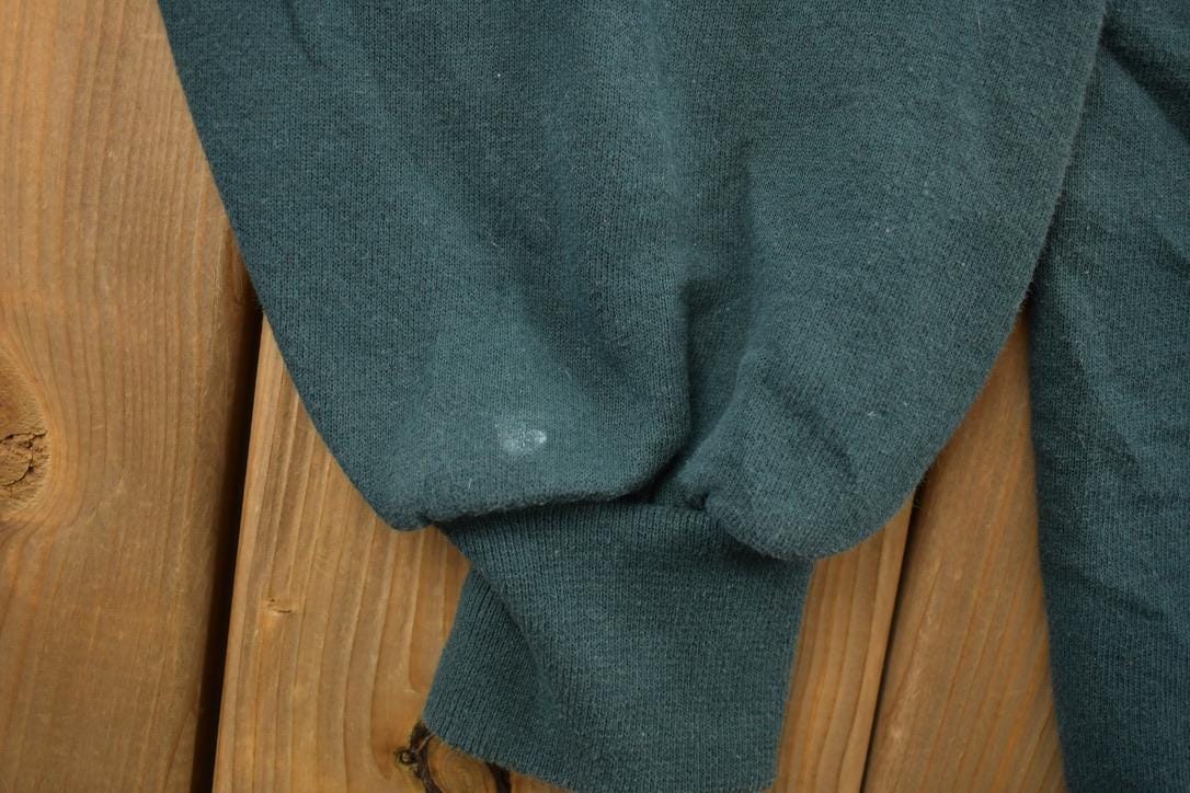 Vintage 1990s Russell Athletics Embroidered Crewneck Sweatshirt Men's Large from propervintagecanada