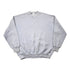 Vintage 1990s Russell Athletics Grey Blank Crewneck Sweatshirt Men&
