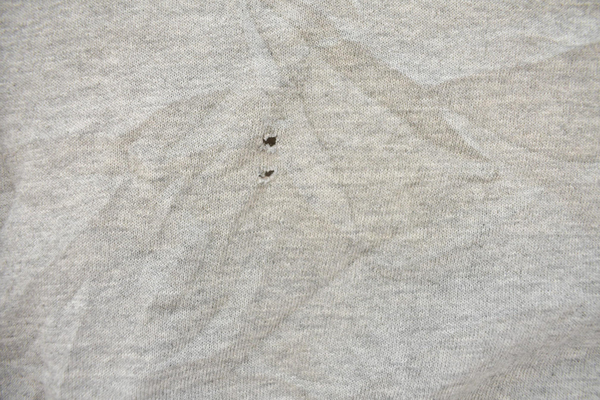 Vintage 1990s Russell Blank Heather Gray Crewneck Sweatshirt Men's 2XL / Essentials / Athleisure / 90s Streetwear / Made In USA / Layering from propervintagecanada