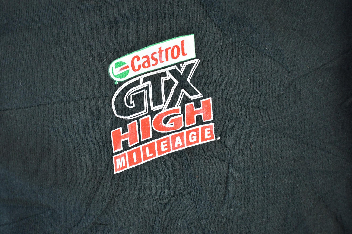 Vintage 1990s Russell Castrol Crewneck Sweatshirt Men's XL from propervintagecanada
