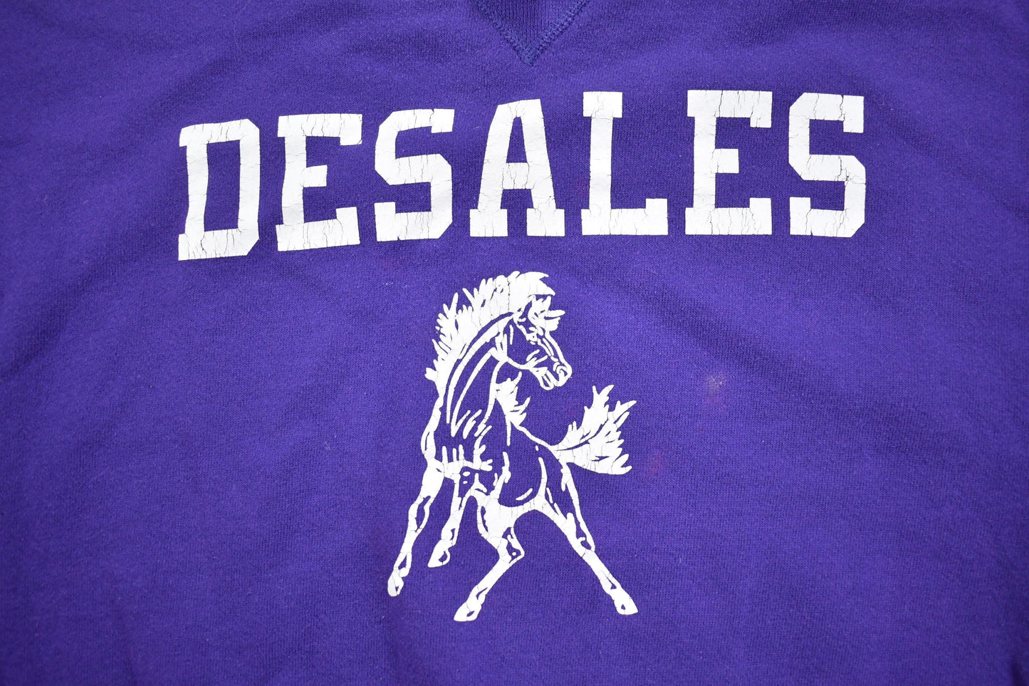 Vintage 1990s Russell Desales Crewneck Sweatshirt Men's Small from propervintagecanada