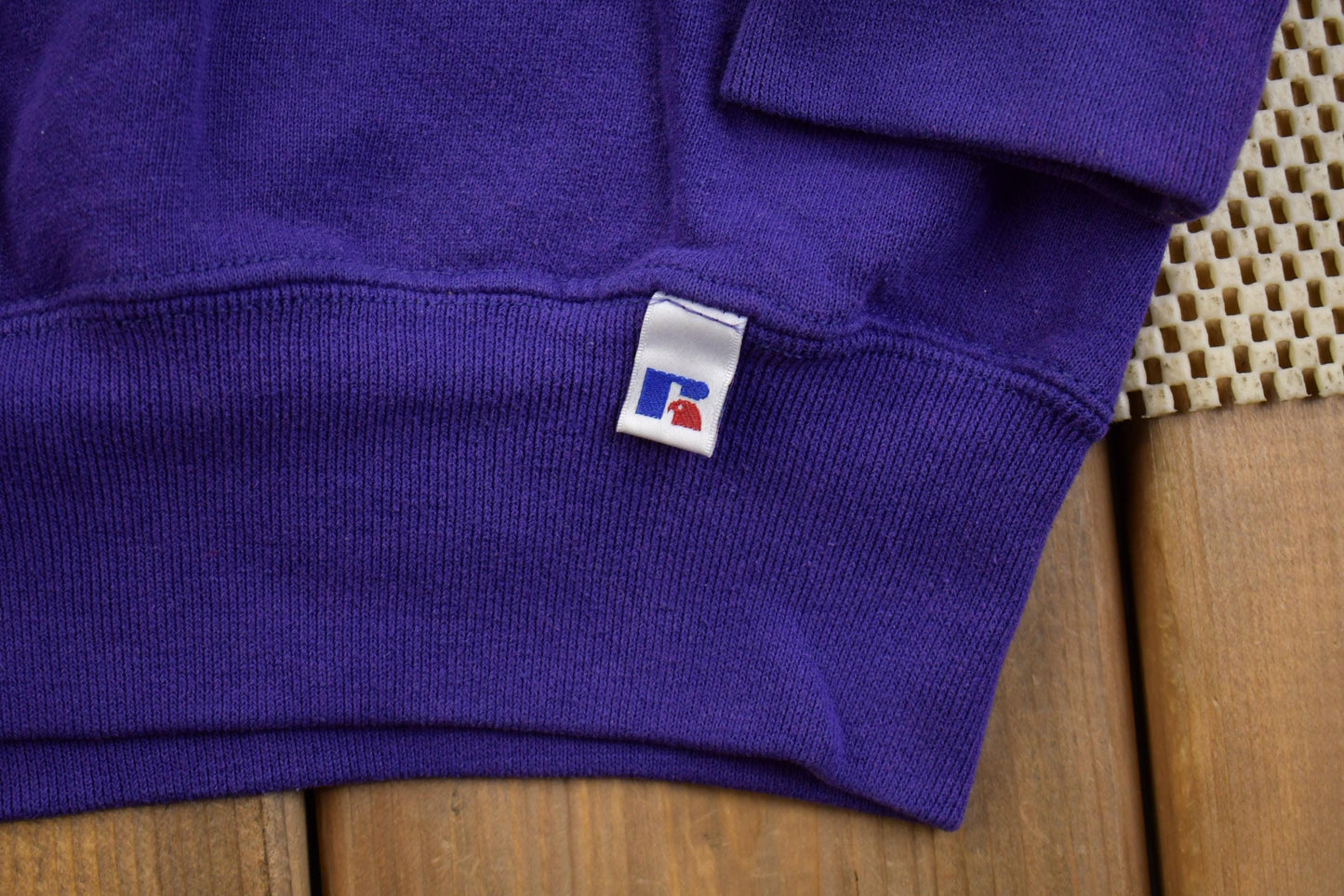 Vintage 1990s Russell Desales Crewneck Sweatshirt Men's Small from propervintagecanada