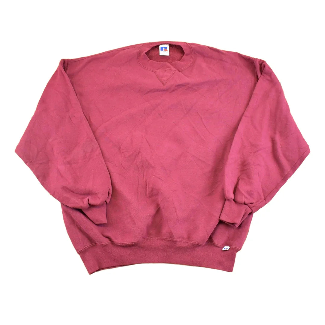 Vintage 1990s Russell Heavyweight Streetwear Blank Souvenir Crewneck Sweatshirt Men's XL from propervintagecanada