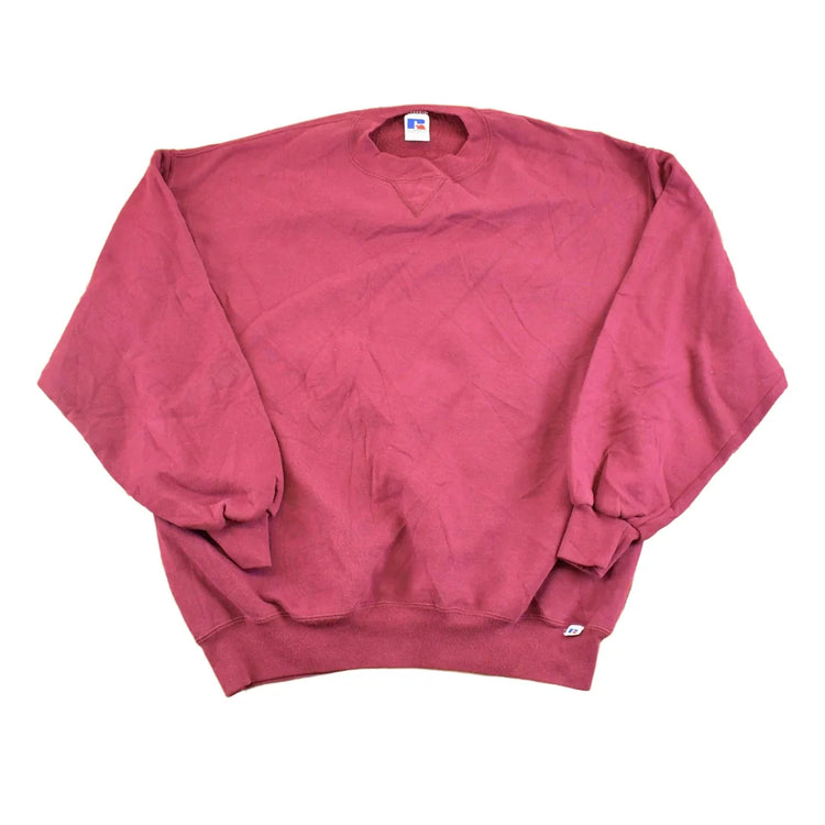 Vintage 1990s Russell Heavyweight Streetwear Blank Souvenir Crewneck Sweatshirt Men's XL from propervintagecanada