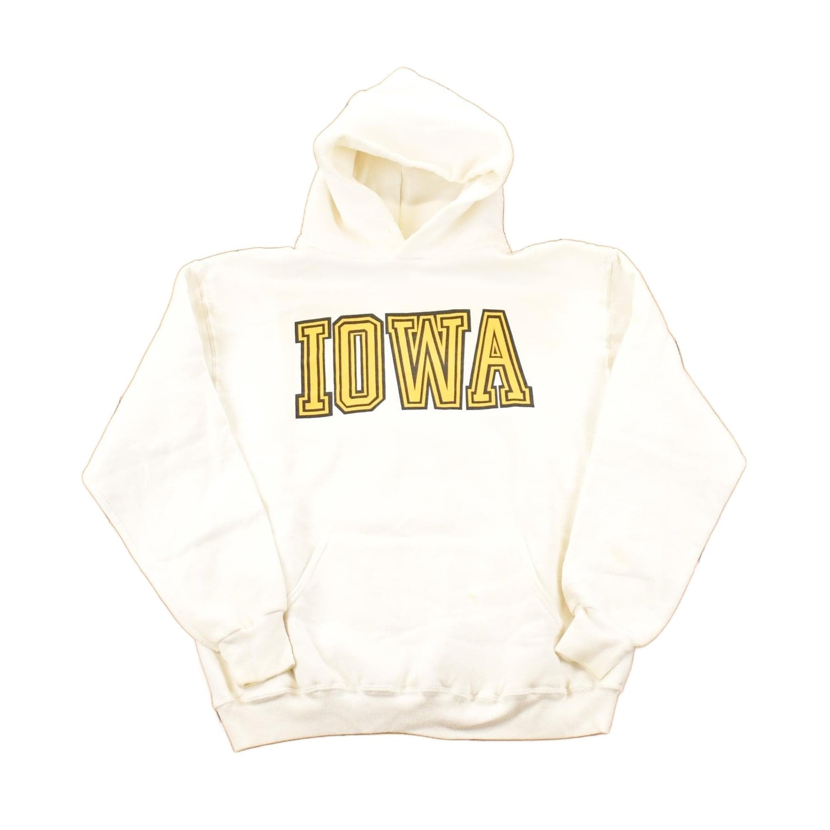 Vintage 1990s Russell Iowa Hawkeyes University Hoodie Sweater Men's L from propervintagecanada