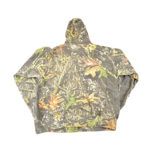 Vintage 1990s Russell Outdoors Realtree Camo Hoodie Sweatshirt Men's XL from propervintagecanada