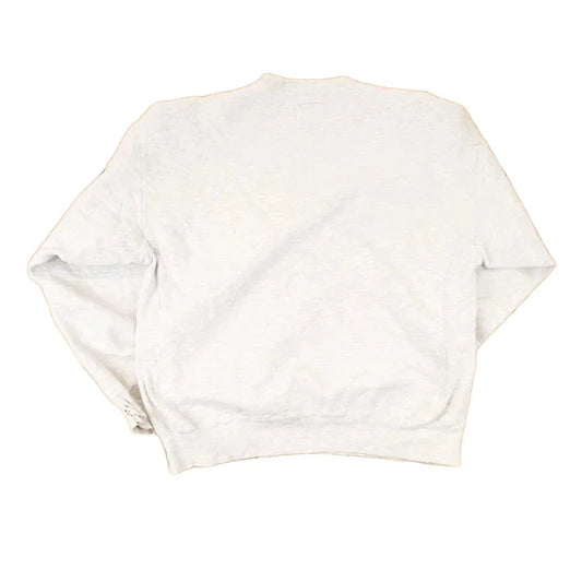 Vintage 1990s Russell Pro Cotton Dells Boat Co Heavyweight Crossgrain Crewneck Sweatshirt Men's L from propervintagecanada