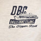 Vintage 1990s Russell Pro Cotton Dells Boat Co Heavyweight Crossgrain Crewneck Sweatshirt Men's L from propervintagecanada