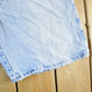 Vintage 1990s Rustler Distressed Denim Shorts Men's 35 from propervintagecanada