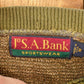 Vintage 1990s S A Bank Knit Crewneck Sweater Men's L from propervintagecanada