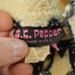 Vintage 1990s S.K. Pepper Penguin Fleece Sweater ��� All Over Print Outdoorsman Made in USA from propervintagecanada