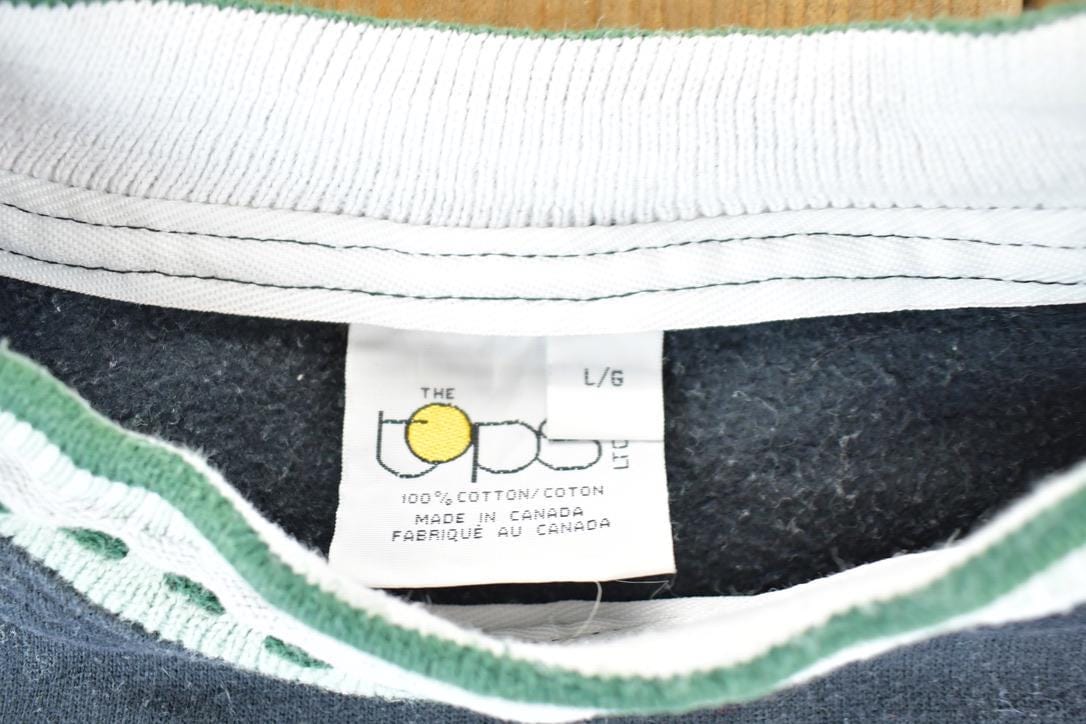 Vintage 1990s Sachs Harbour NT Igloo Heavyweight Crewneck Sweatshirt Mens L from propervintagecanada