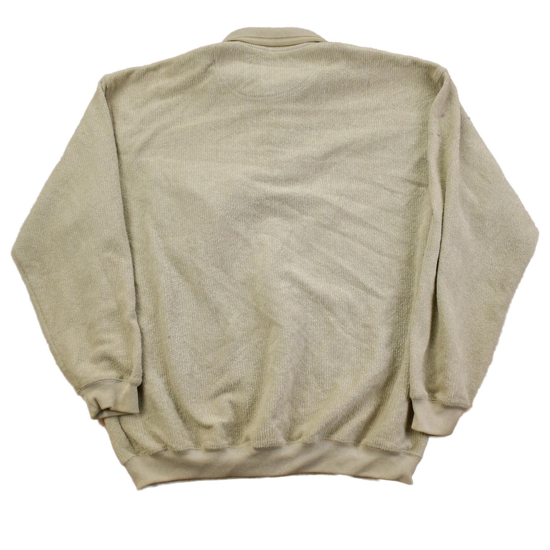 Vintage 1990s Safe Harbor Knitted Rugby Sweatshirt Men's Large from propervintagecanada