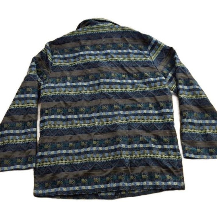 Vintage 1990s Sag Harbor All Over Print Blazer Women's M from propervintagecanada