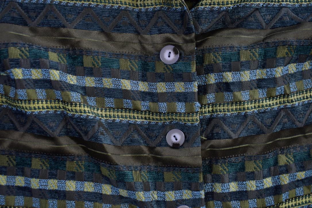 Vintage 1990s Sag Harbor All Over Print Blazer Women's M from propervintagecanada