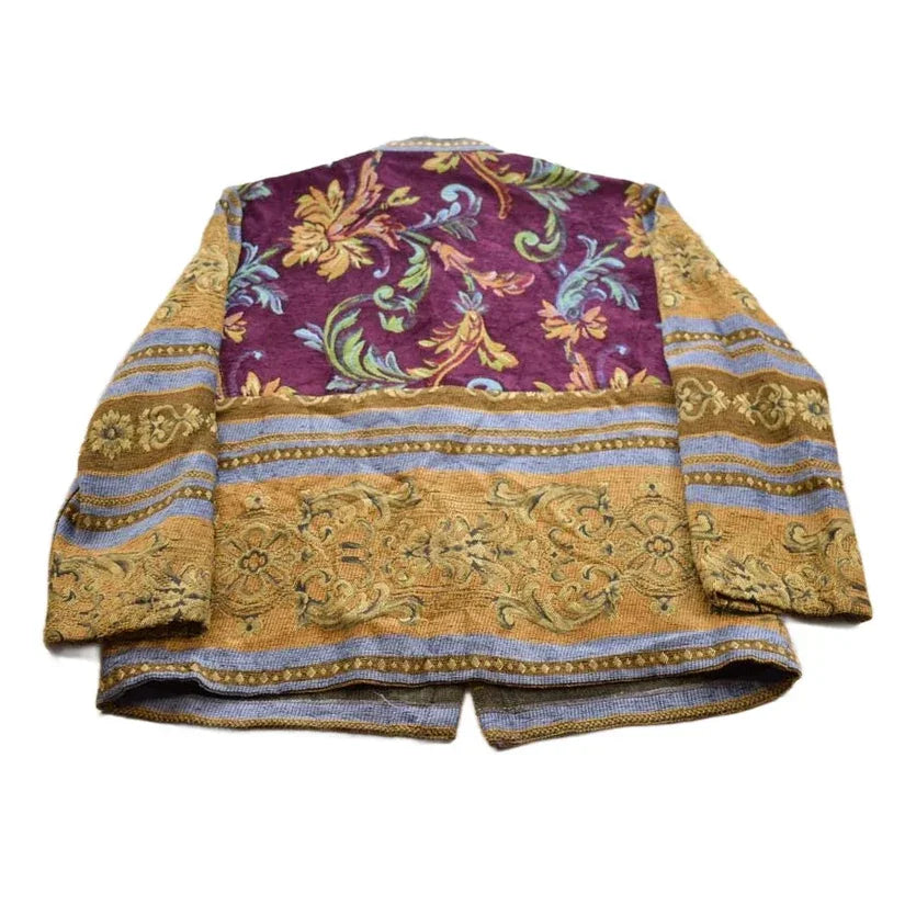 Vintage 1990s Sag Harbor Floral Tapestry Button Up Women's Small from propervintagecanada