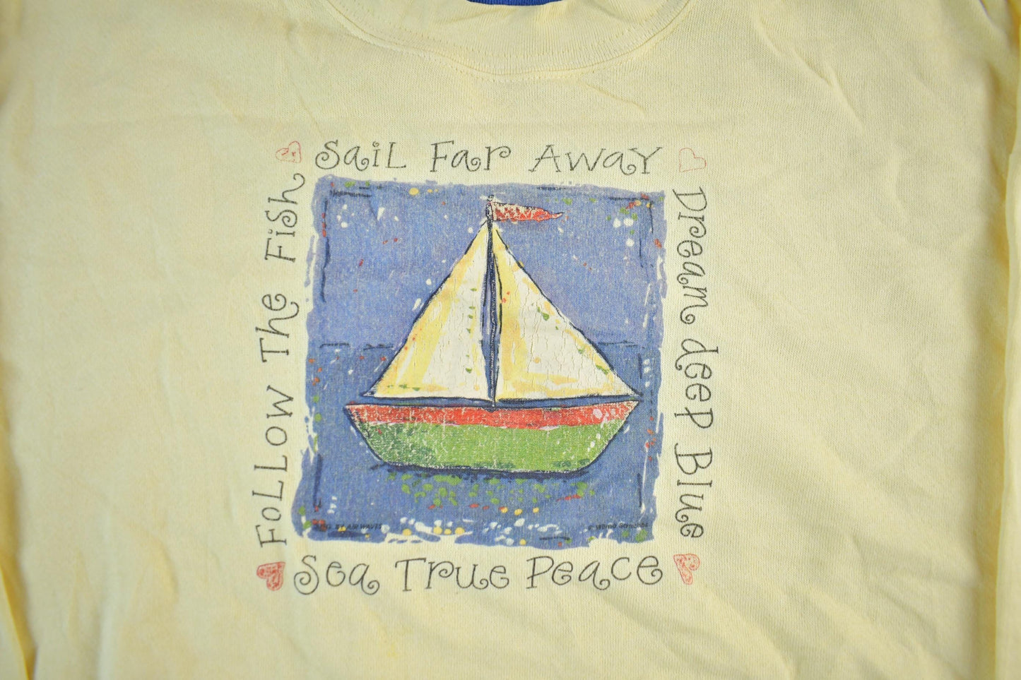 Vintage 1990s Sailing Crewneck Sweatshirt Men's 2XL from propervintagecanada