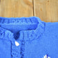 Vintage 1990s Sailing Nautical Knit Cardigan Sweater Women's Medium from propervintagecanada