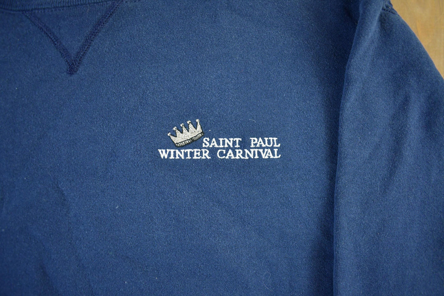 Vintage 1990s Saint Paul Winter Carnival Crewneck Sweatshirt Men's Medium from propervintagecanada