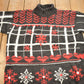Vintage 1990s Saks Fifth Avenue Winter Theme Turtleneck Sweater Men's Medium from propervintagecanada