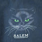 Vintage 1990s Salem Massachusetts Black Cat Heavyweight Crewneck Sweatshirt Mens XL from propervintagecanada