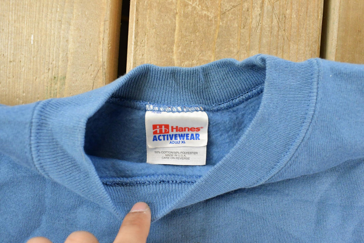 Vintage 1990s Sallisaw Oklahoma Souvenir Crewneck Sweatshirt Men's XL from propervintagecanada