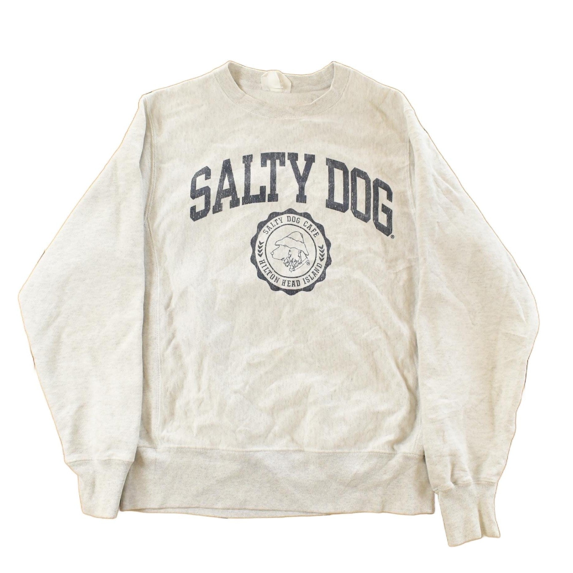 Vintage 1990s Salty Dog Cafe Champion Reverse Weave Crewneck Sweatshirt Men's Small from propervintagecanada
